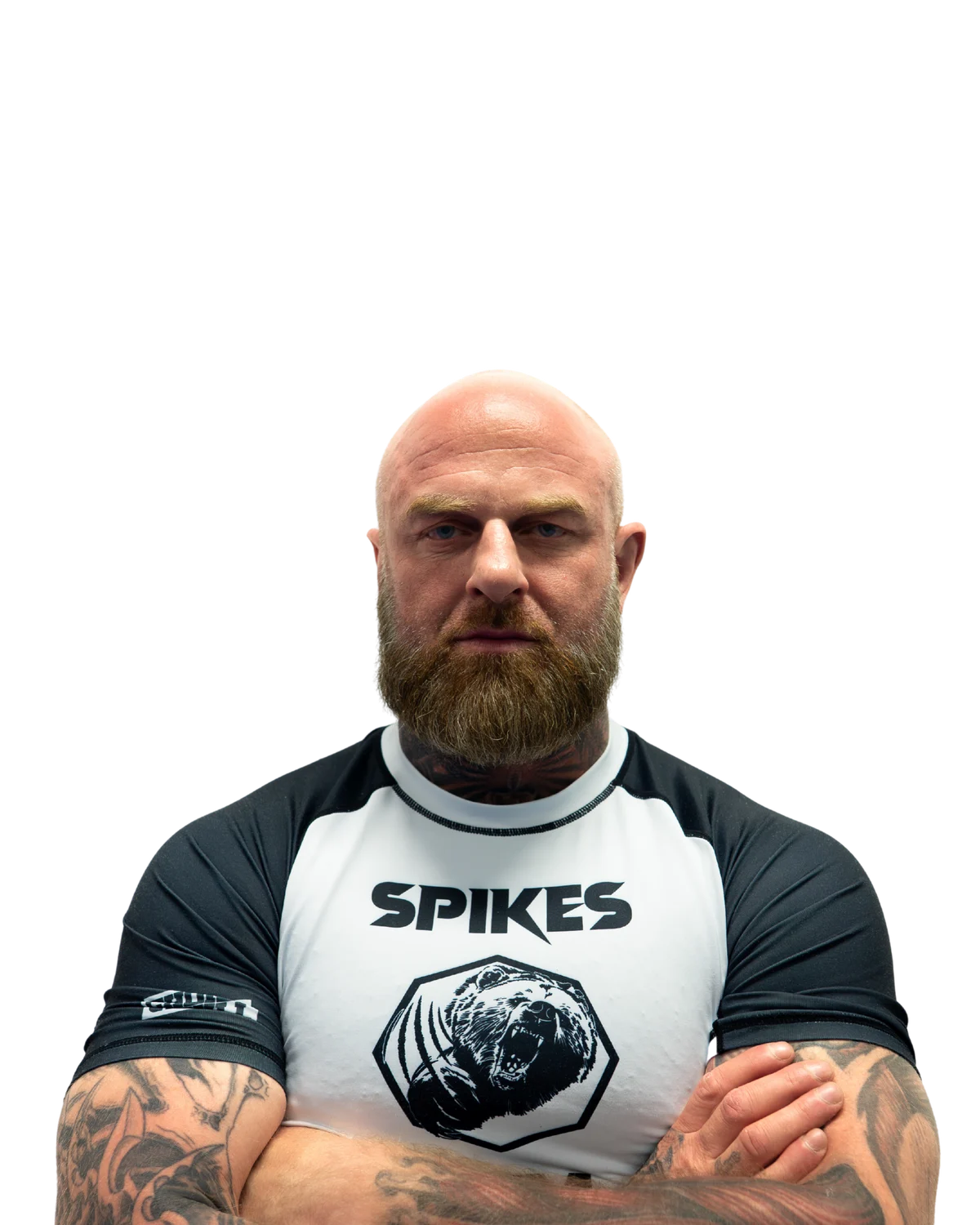 Robert Spike Müller, Headcoach des Spikes Gym Berlin, freigestelltes Portraet